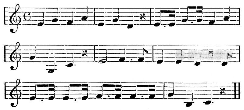 煤黑玫瑰乐谱- 19世纪